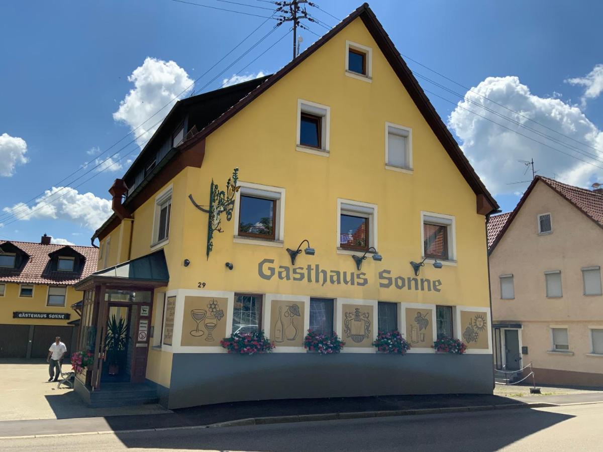 Gasthaus Sonne Hohenstadt  Eksteriør billede